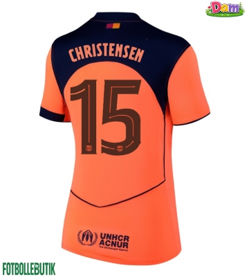 Barcelona Andreas Christensen #15 Tredje Tröja Kvinnor 2025-26 Kortärmad